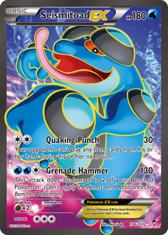 Seismitoad-EX #106