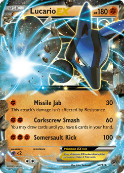 Lucario-EX #054
