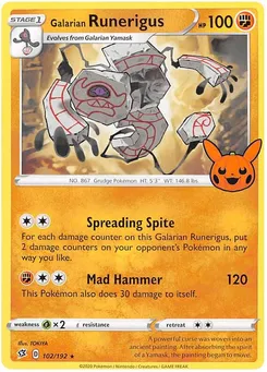 Galarian Runerigus #102/192