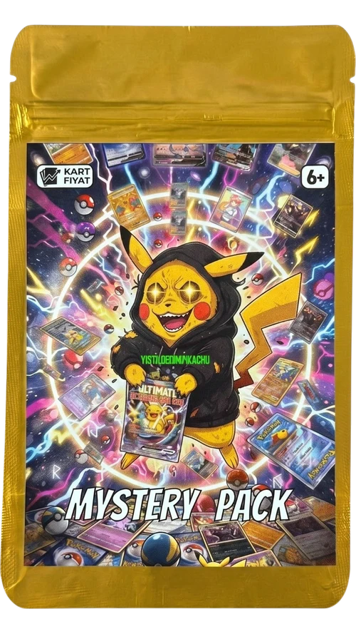 Yırtıl Dedim Pikachu Mystery Pack booster paketi