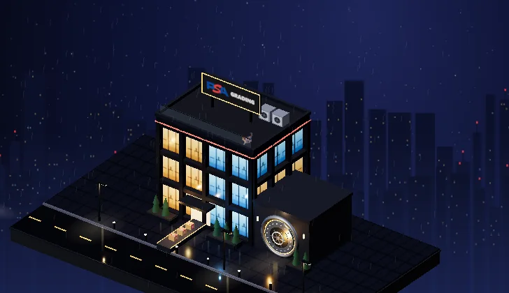 PSA gradeleme tesisi: yağmurlu gecede kargo kolileri banttan laboratuvara akıyor
