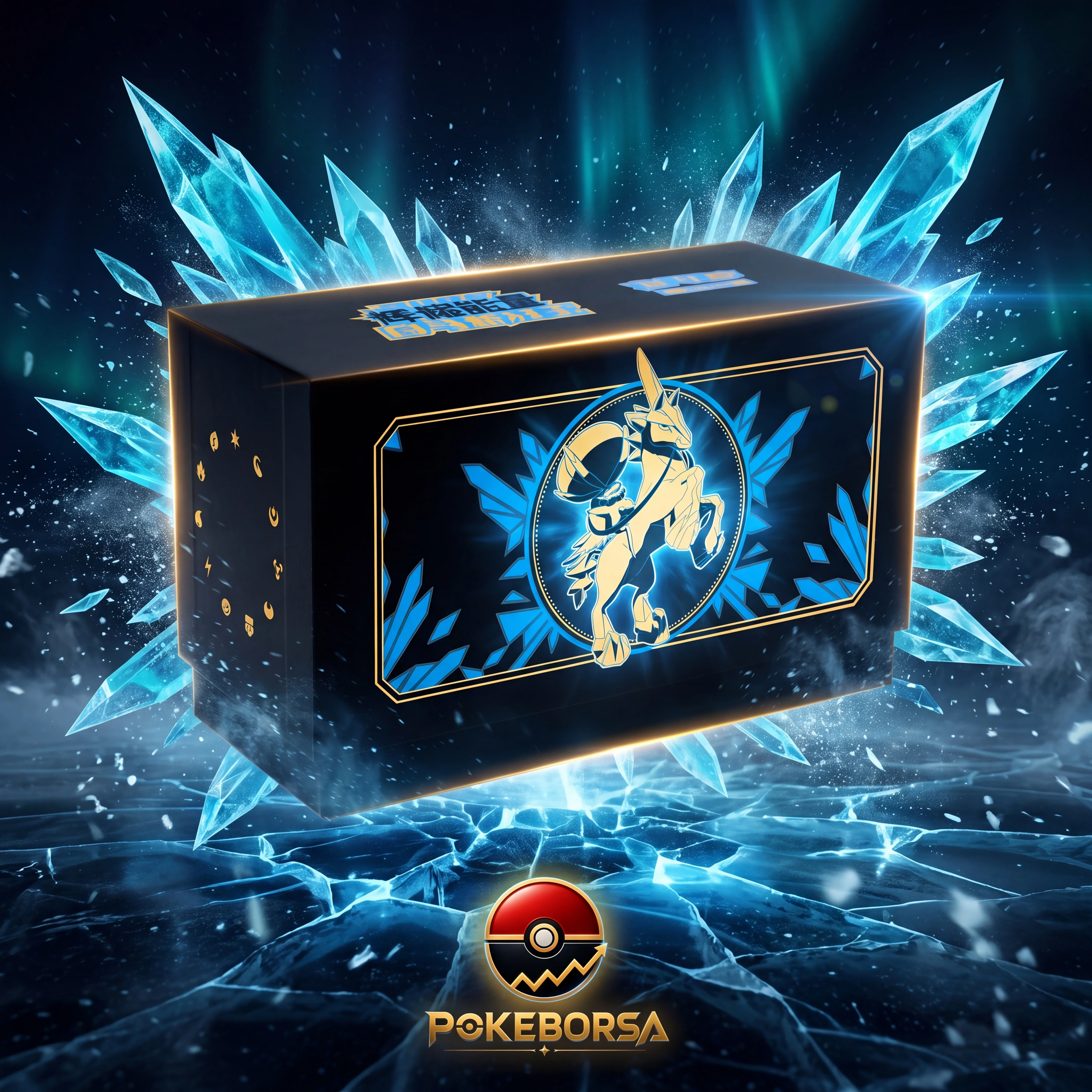 Pokémon TCG: Çince — Radiant Energy Ice Rider Calyrex Gift Box